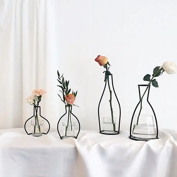 Nordic Style Iron Flower Vase - HavenHome